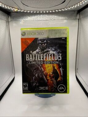 Microsoft Xbox 360 Battlefield 3 Limited Edition - Neon Green Case